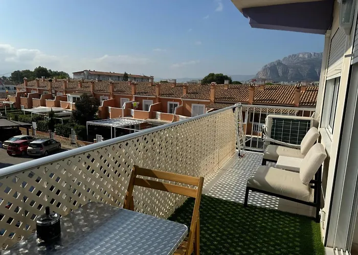 Comodo En Con Aire Acondicionado Y Aparcamiento, Cerca De La Playa - Es-373-57 * Dénia